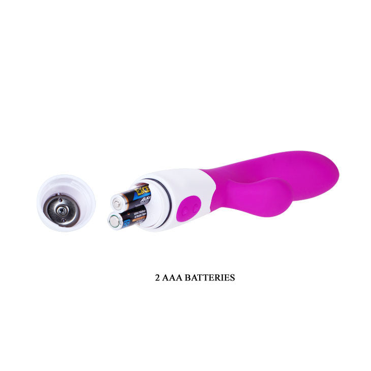 PRETTY LOVE - FLIRTATION VIBRATORE ALVIS CON STIMOLATORE DEL CLITORIDE – Vibratori di coniglio – foto 8