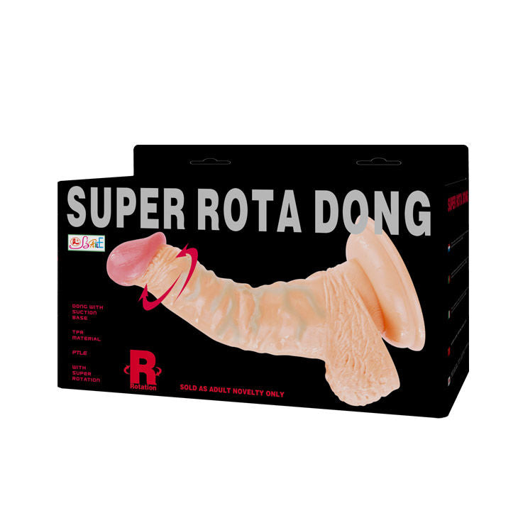 BAILE - SUPER ROTA DONG ROTATORE DEL PENE REALISTICO – Rotatori vibranti – foto 9