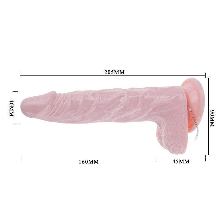 BAILE - DILDO REALISTICO SUPER ROTA DONG 20.5 CM – Peni realistici – foto 5