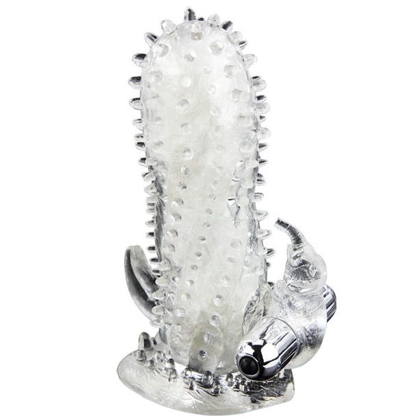 BAILE - ESTENSIONE DEL PENE VIBRATORE BRAVE MAN RABBIT – Copri pene con estensione