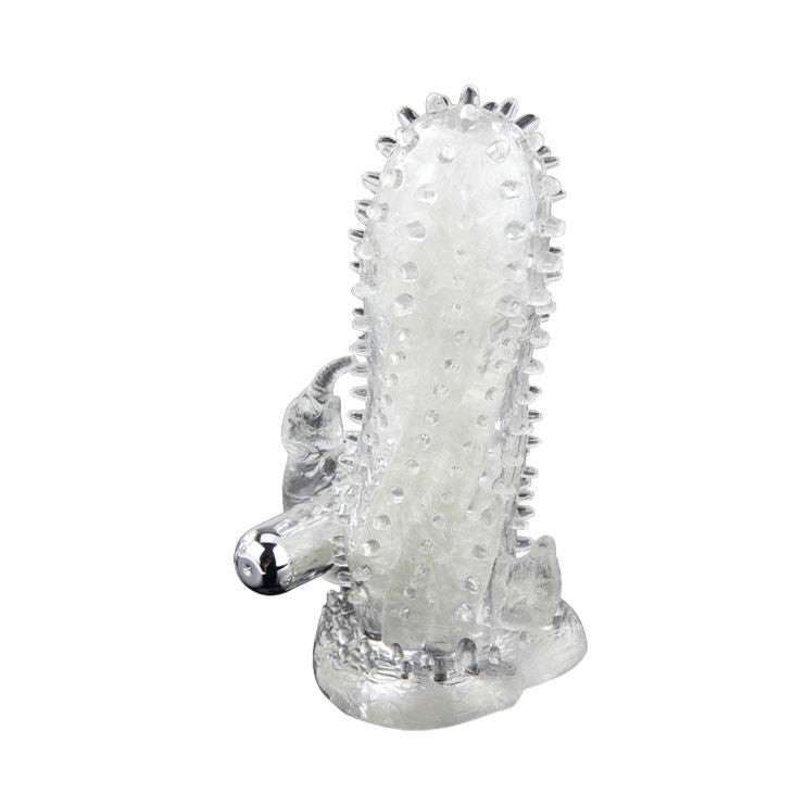 BAILE - ESTENSIONE DEL PENE VIBRATORE BRAVE MAN RABBIT – Copri pene con estensione – foto 6