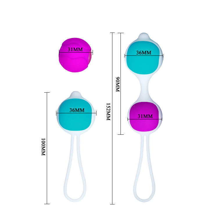 PRETTY LOVE - FLIRTAZIONE SFERA ORGASMICA DELUXE – Sfere di silicone – foto 4