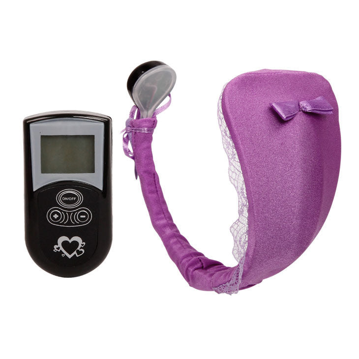 BAILE - PERIZOMA CON VIBRATORE CON TELECOMANDO LILLA – Telecomando