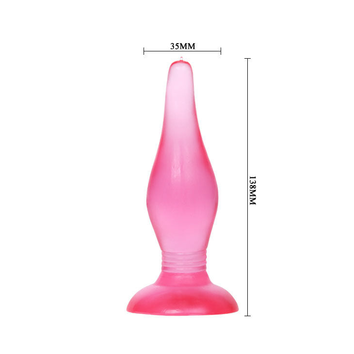 BAILE - PLUG ANALE SOFT TOUCH LILLA 14.2 CM – Tappi anali – foto 4
