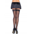 LEG AVENUE - COLLANT CON CUCITURA E PIZZO SULLA PARTE SUPERIORE – Calzini