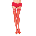 LEG AVENUE - COLLANT ROSSO CON PIZZO AUTOADESIVO – Calzini