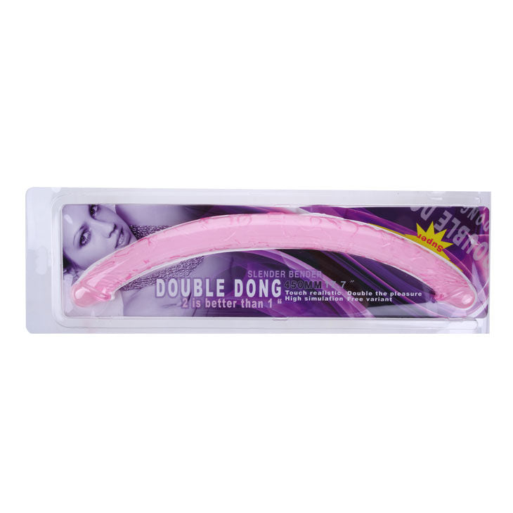 BAILE - DOPPIO DONG BLU 44.5 CM – Doppio pene – foto 6