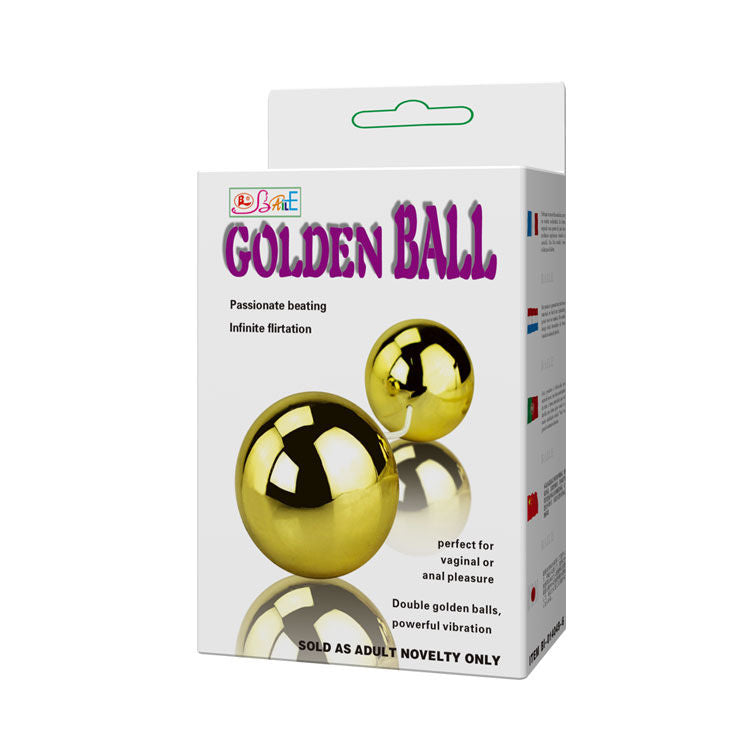 BAILE - VIBRATORE A SFERE CINESI GOLDEN – Palle di base – foto 7