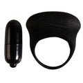 PRETTY LOVE - BERTRAM ANELLO VIBRATORE NERO – Cockring con vibrazione