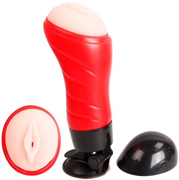 CRAZY BULL - VAGINA CON BASE MASTURBATORE VOCE – Vagine con vibrazione – foto 5