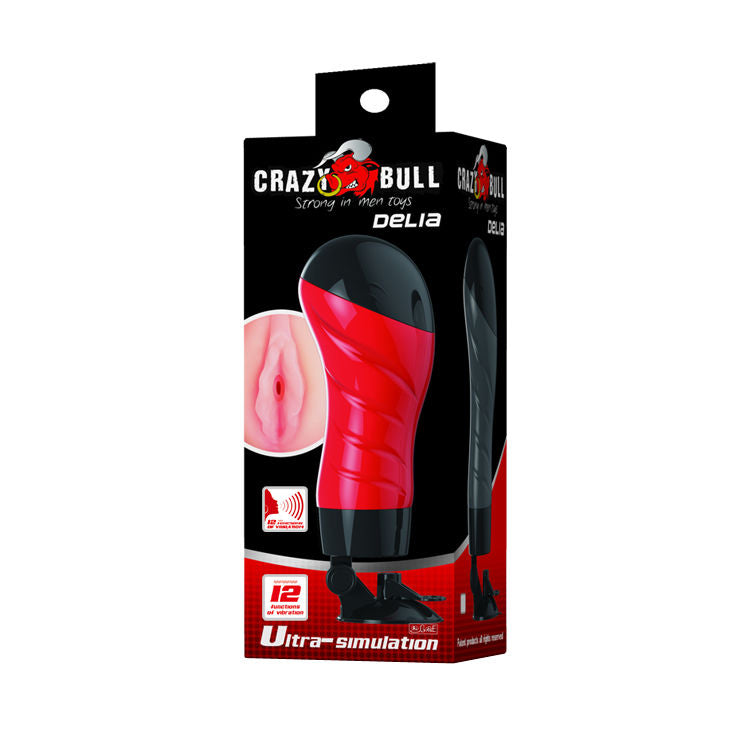 CRAZY BULL - VAGINA CON BASE MASTURBATORE VOCE – Vagine con vibrazione – foto 9