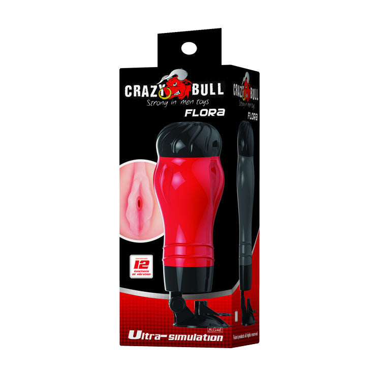 CRAZY BULL - VAGINA FLORA CON BASE MASTURBATORE – Vagine con vibrazione – foto 9