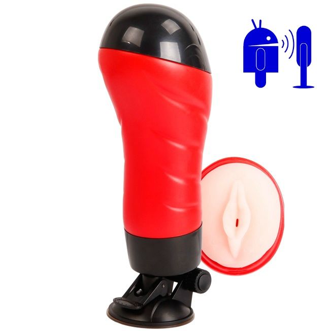 CRAZY BULL - VAGINA CON BASE MASTURBATORE VOCE – Vagine con vibrazione