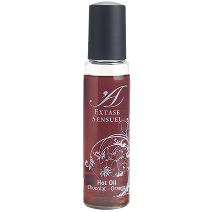 EXTASE SENSUAL - OLIO DA VIAGGIO STIMOLANTE AL CIOCCOLATO E ARANCIA 35 ML – Con effetto termico – foto 2