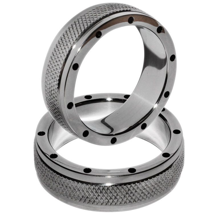METAL HARD - METALANELLO PER PENE E TESTICOLI 55MM – Anelli per pene in metallo BDSM – foto 2