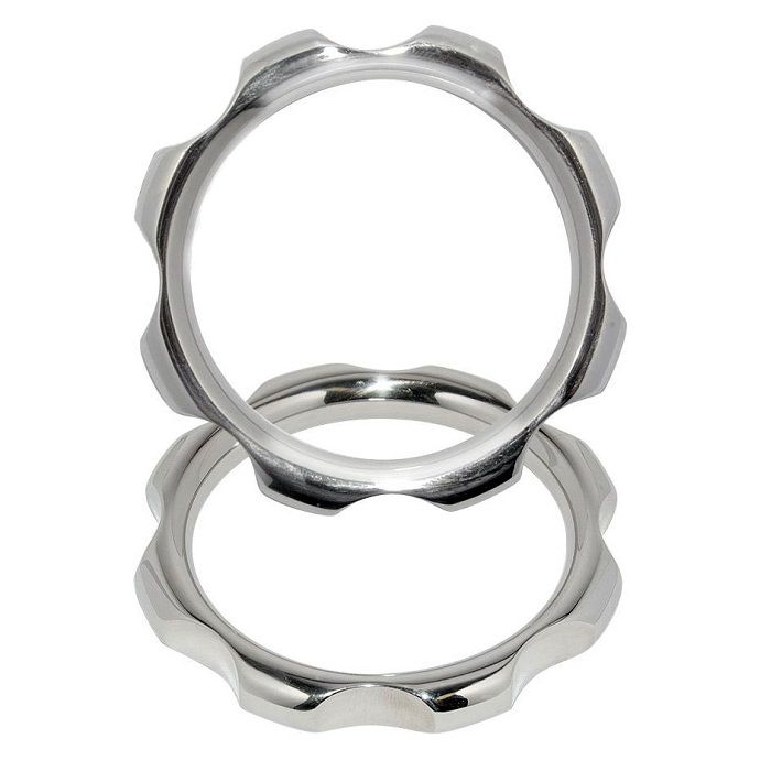 METAL HARD - ANELLO TORQUE PER PENE E TESTICOLI 45MM – Anelli per pene in metallo BDSM – foto 2