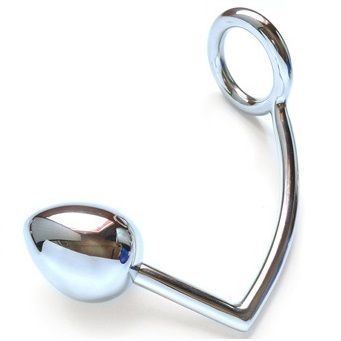 METAL HARD - GANCIO ANALE 45MM – Plug anale BDSM