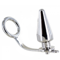 METAL HARD - ANELLO IN ACCIAIO DURO CON TAPPO ANALE 80 X 55 MM – Tappi anali