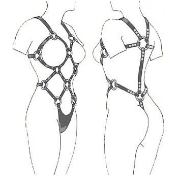 LEATHER BODY - STYLING DONNA – Imbracatura – foto 2