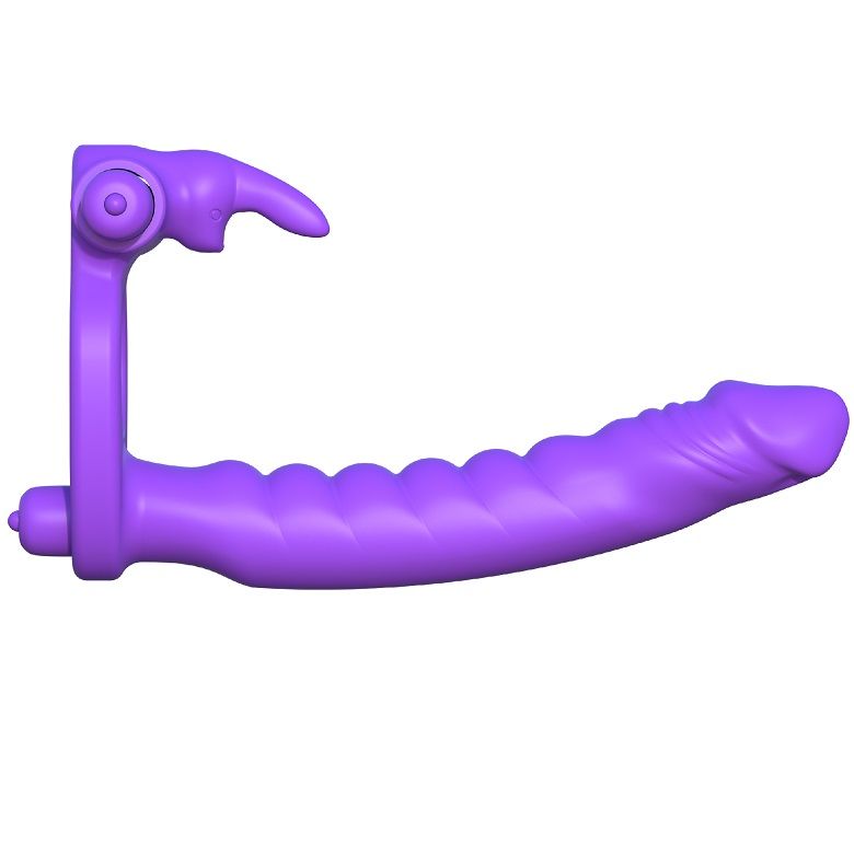 FANTASY C-RINGZ - SILICONE DOPPIO VIBRATORE CONIGLIO – Cockring con vibrazione – foto 2