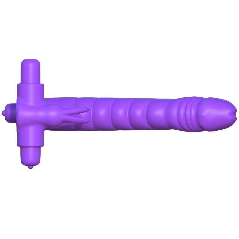 FANTASY C-RINGZ - SILICONE DOPPIO VIBRATORE CONIGLIO – Cockring con vibrazione – foto 5