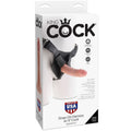KING COCK - IMBRACATURA PER CAZZO KING CON PENE REALISTICO 15,20 CM – Vibratori realistici