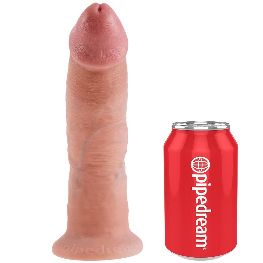 KING COCK - IMBRACATURA PER CAZZO KING CON PENE NATURALE REALISTICO 22,9 CM – Vibratori realistici – foto 5