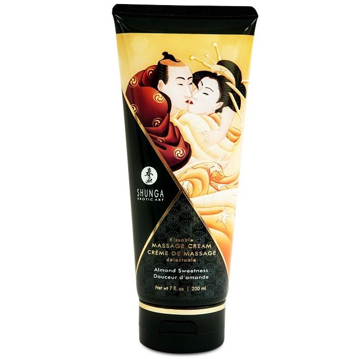 SHUNGA - CREMA DA MASSAGGIO ALLE MANDORLE DOLCI 200 ML – Creme per massaggi