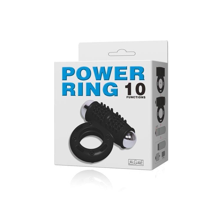 BAILE - ANELLO VIBRATORE POWER RING 10V – Cockring con vibrazione – foto 7