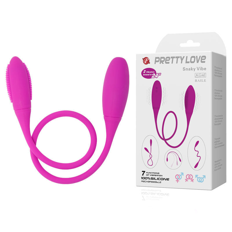 PRETTY LOVE - VIBRATORE SNAKY DELUXE 7 V – Per il clitoride – foto 2