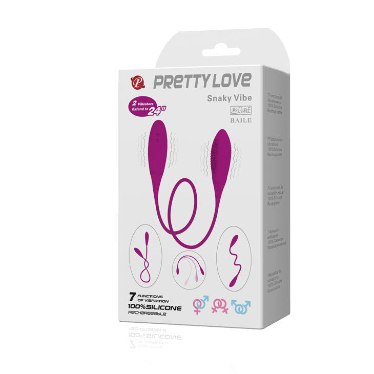 PRETTY LOVE - VIBRATORE SNAKY DELUXE 7 V – Per il clitoride – foto 9
