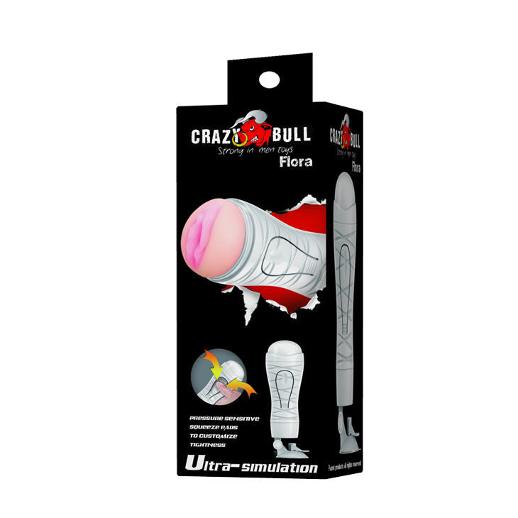 CRAZY BULL - VAGINA FLORA CON BASE MASTURBATORE – Vagine con vibrazione – foto 6