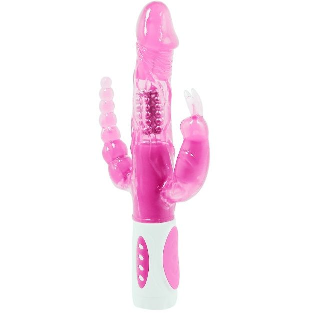 BAILE - PRETTY BUNNY TRIPLO VIBRATORE ROTATORE – Rotatori vibranti – foto 2