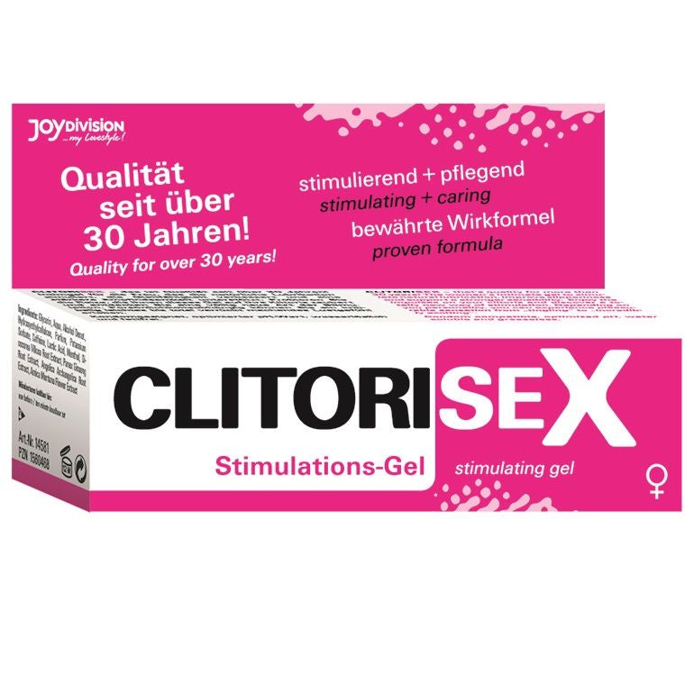 JOYDIVISION EROPHARM - CLITORISEX GEL STIMOLANTE 25 ML – Intensificatore dell'orgasmo – foto 2