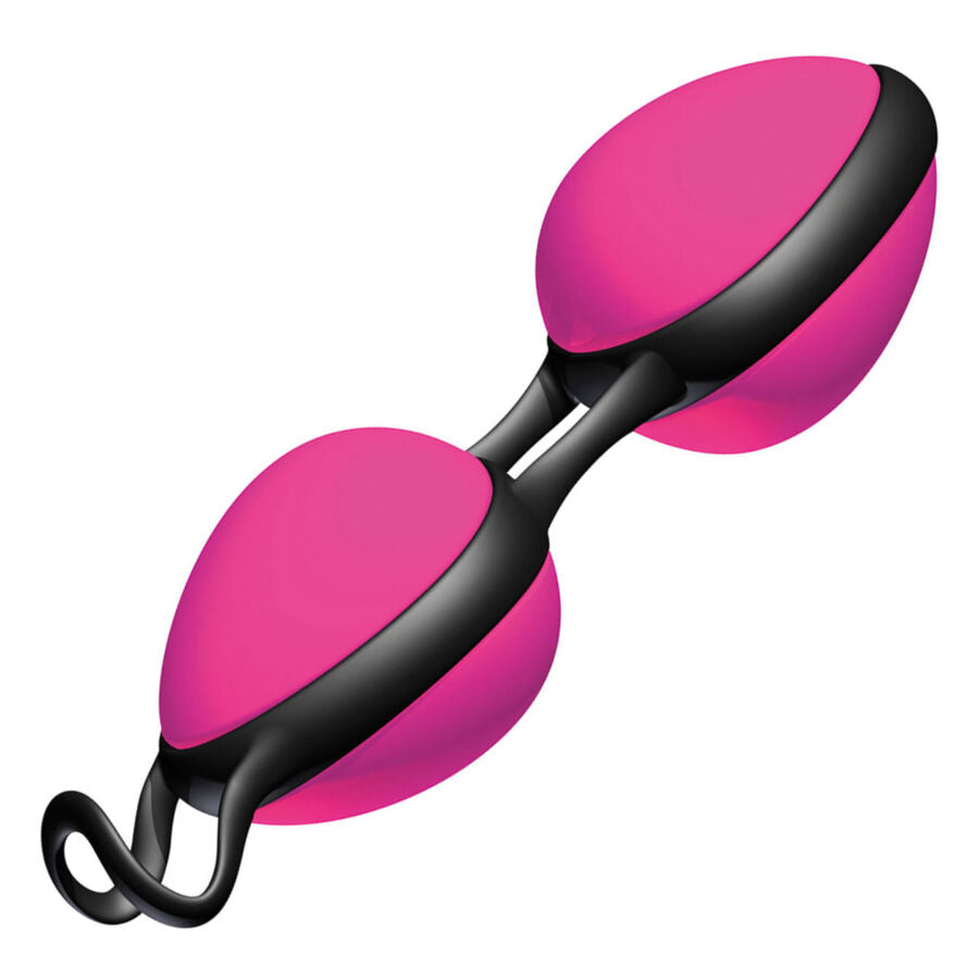 JOYDIVION JOYBALLS - SFERE CINESI SEGRETE NERE E ROSA – Sfere di silicone