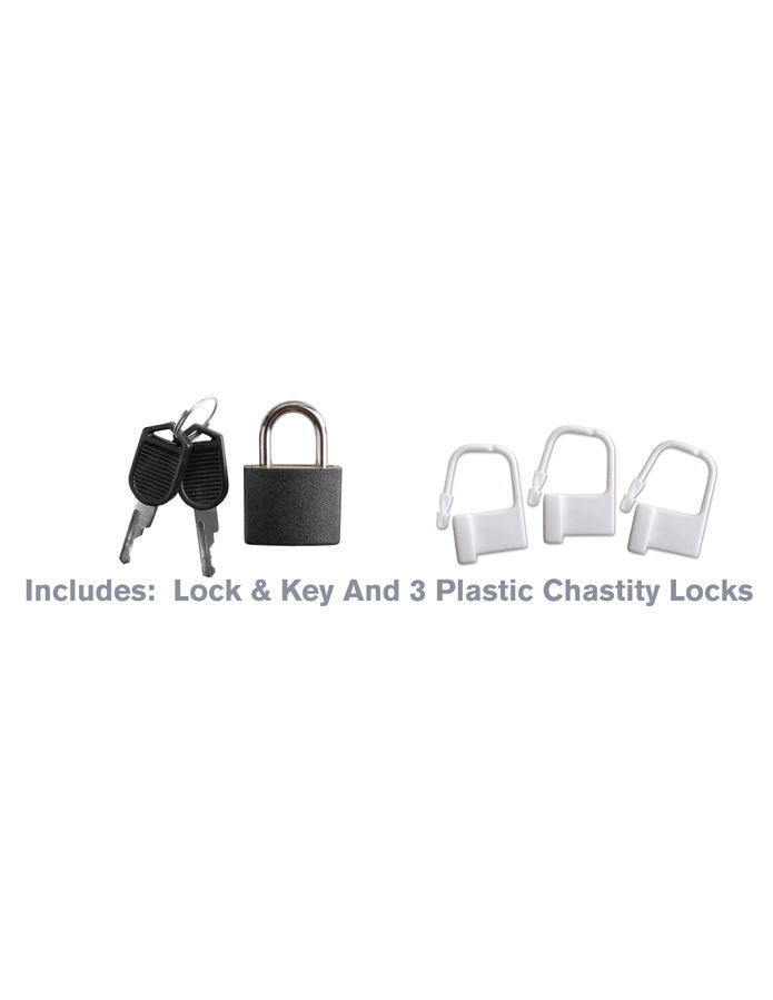 FANTASY C-RINGZ - EXTREME SILICONE COCK BLOCKER – Gabbie per pene BDSM – foto 3