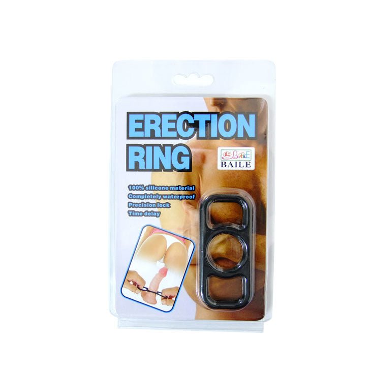 BAILE - ANELLI DA ALLENAMENTO IN SILICONE PER ALLENAMENTO DELLA – Cockring senza vibrazione – foto 5
