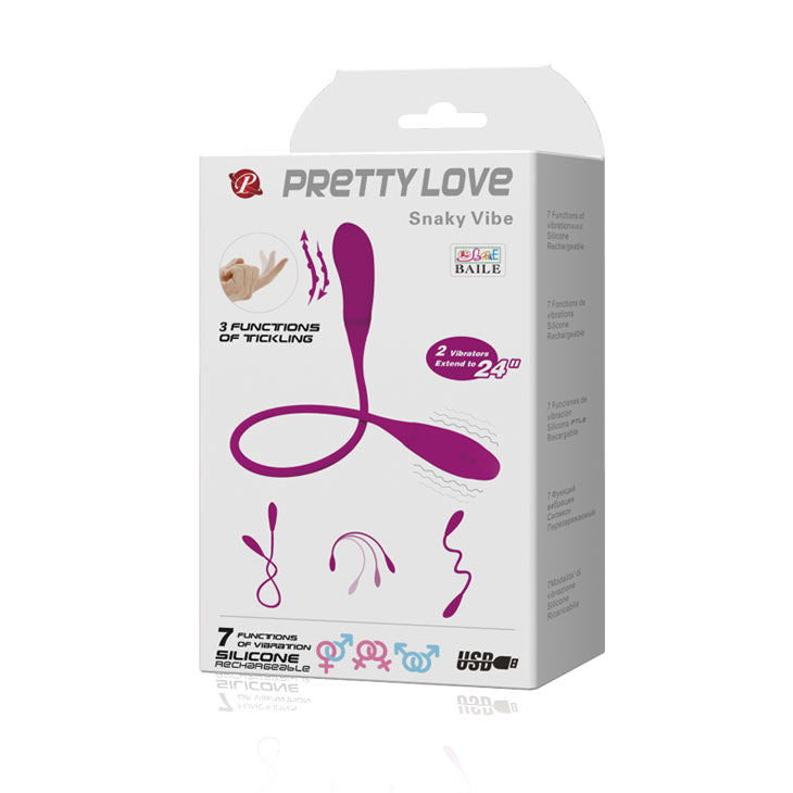 PRETTY LOVE - SMART VIBRATORE SNAKY VIBE 7 V + 3 SOLLETTO – Vibratori HI-TECH – foto 10