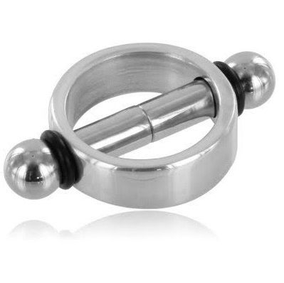 METAL HARD - MORSETTI PER CAPEZZOLI MAGNETICI COPPIA – Morsetti per capezzoli per sadomasochismo – foto 2