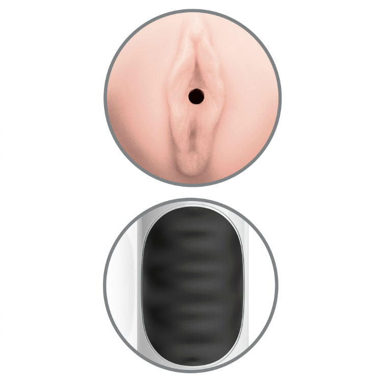 EXTREME TOYZ - VIBRATORE MASTURBATORE VAGINA PIPEDREAM MEGA GRIP – Vagine con vibrazione – foto 3