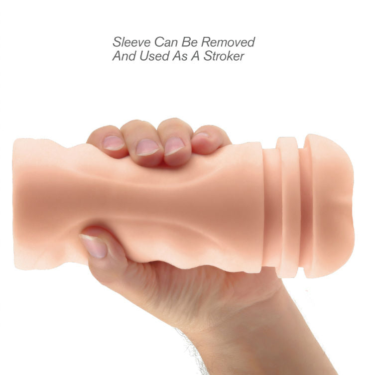 EXTREME TOYZ - VIBRATORE MASTURBATORE VAGINA PIPEDREAM MEGA GRIP – Vagine con vibrazione – foto 4