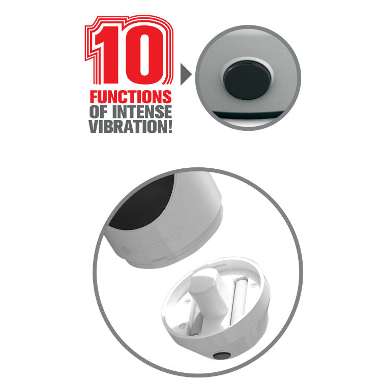 EXTREME TOYZ - VIBRATORE MASTURBATORE VAGINA PIPEDREAM MEGA GRIP – Vagine con vibrazione – foto 6