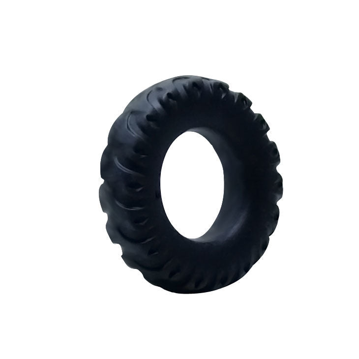 BAILE - COCKRING TITAN NERO VERDE 2 CM – Cockring senza vibrazione – foto 2