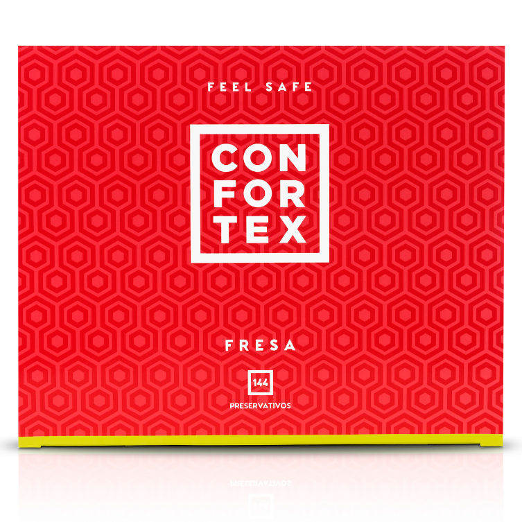 CONFORTEX - PRESERVATIVO FRAGOLA 144 UNITÀ – Profumo – foto 2