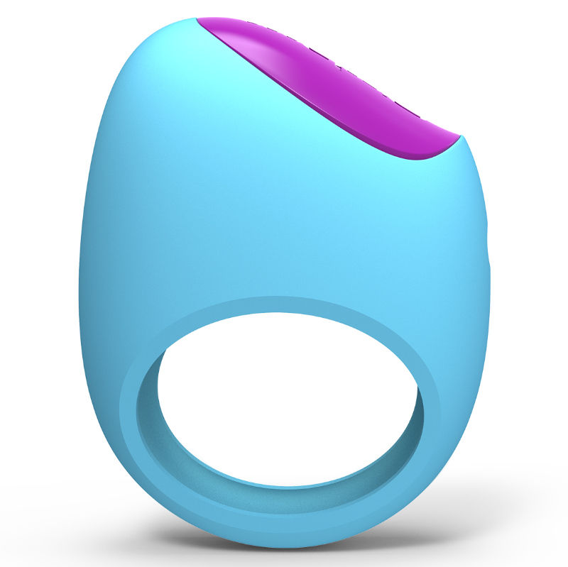 LELO - PICOBONG REMOJI LIFEGUARD ANELLO VIBRANTE APP LIFEGUARD BLU – Cockring con vibrazione