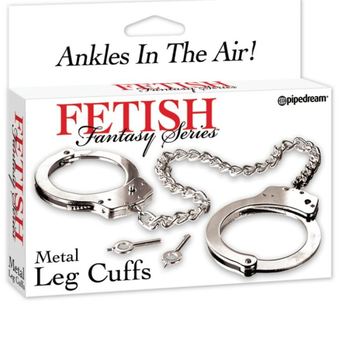 FETISH FANTASY SERIES - POLSINI PER GAMBE IN METALLO SERIE – Mogli – foto 2