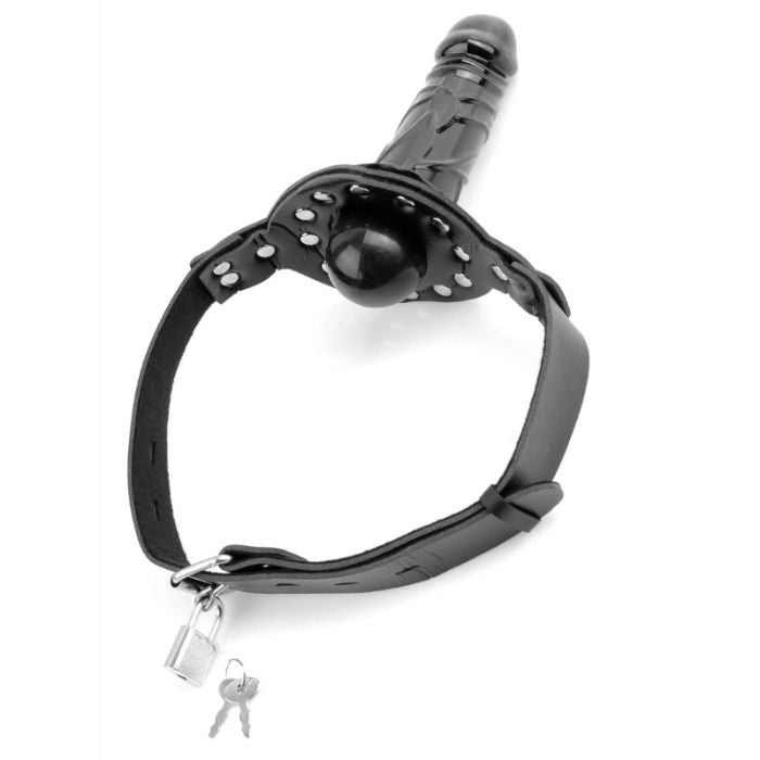 FETISH FANTASY SERIES - BALL GAG DELUXE CON DILDO – Mascelle – foto 6