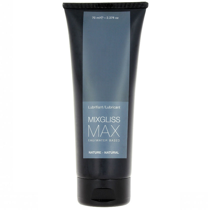 MIXGLISS - LUBRIFICANTE ANALE MAX NATURALE A BASE ACQUA 70 ML – Anale
