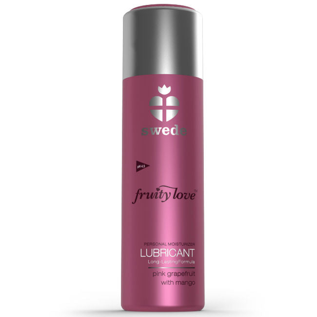 SWEDE - FRUITY LOVE LUBRIFICANTE POMPELMO ROSA CON MANGO 100 ML – Con sapori deliziosi – foto 2