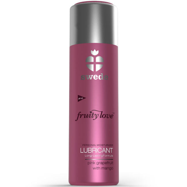 SWEDE - FRUITY LOVE LUBRIFICANTE POMPELMO ROSA CON MANGO 50 ML – Con sapori deliziosi – foto 2